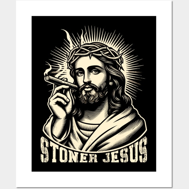 Stoner Jesus Wall Art by Trendsdk